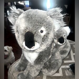 Koala with baby plush